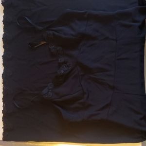 Black Express slip dress